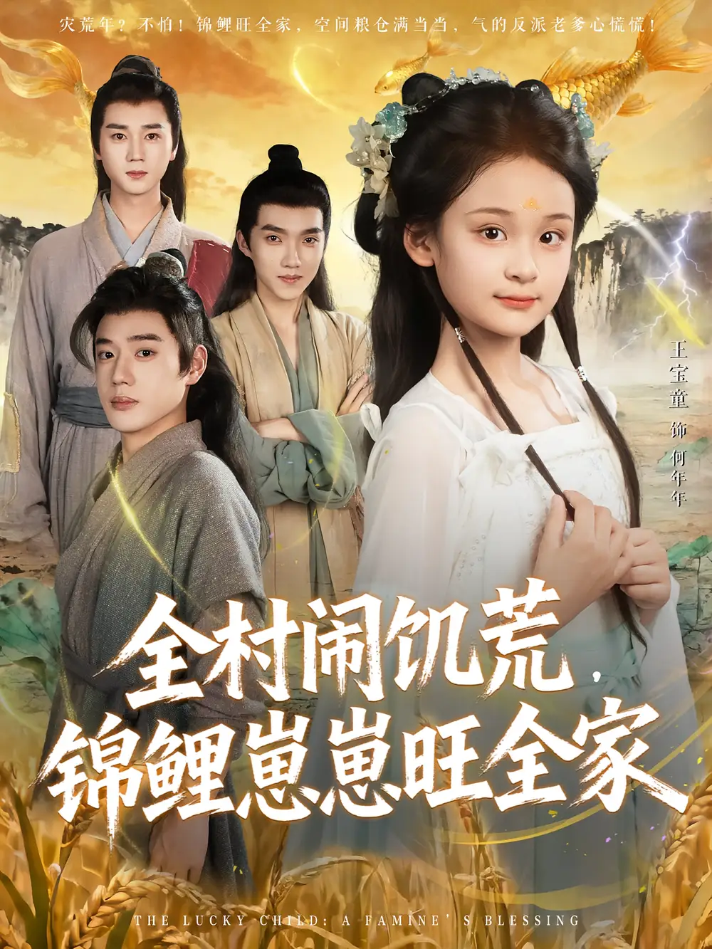 短剧《全村闹饥荒，锦鲤崽崽旺全家》完整剧情全集免费在线观看