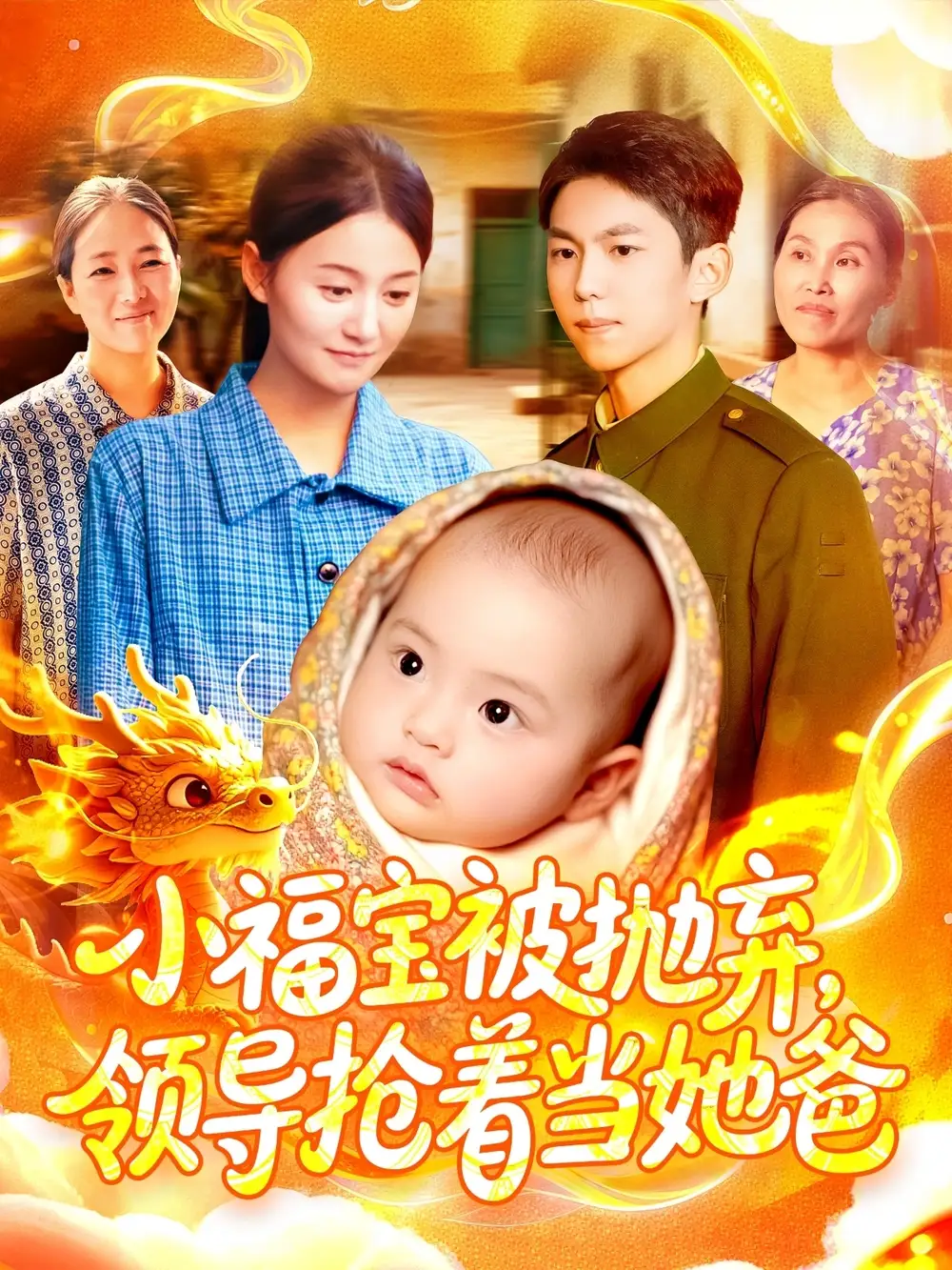 短剧《小福宝被抛弃，领导抢着当她爸》完整剧情全集免费在线观看