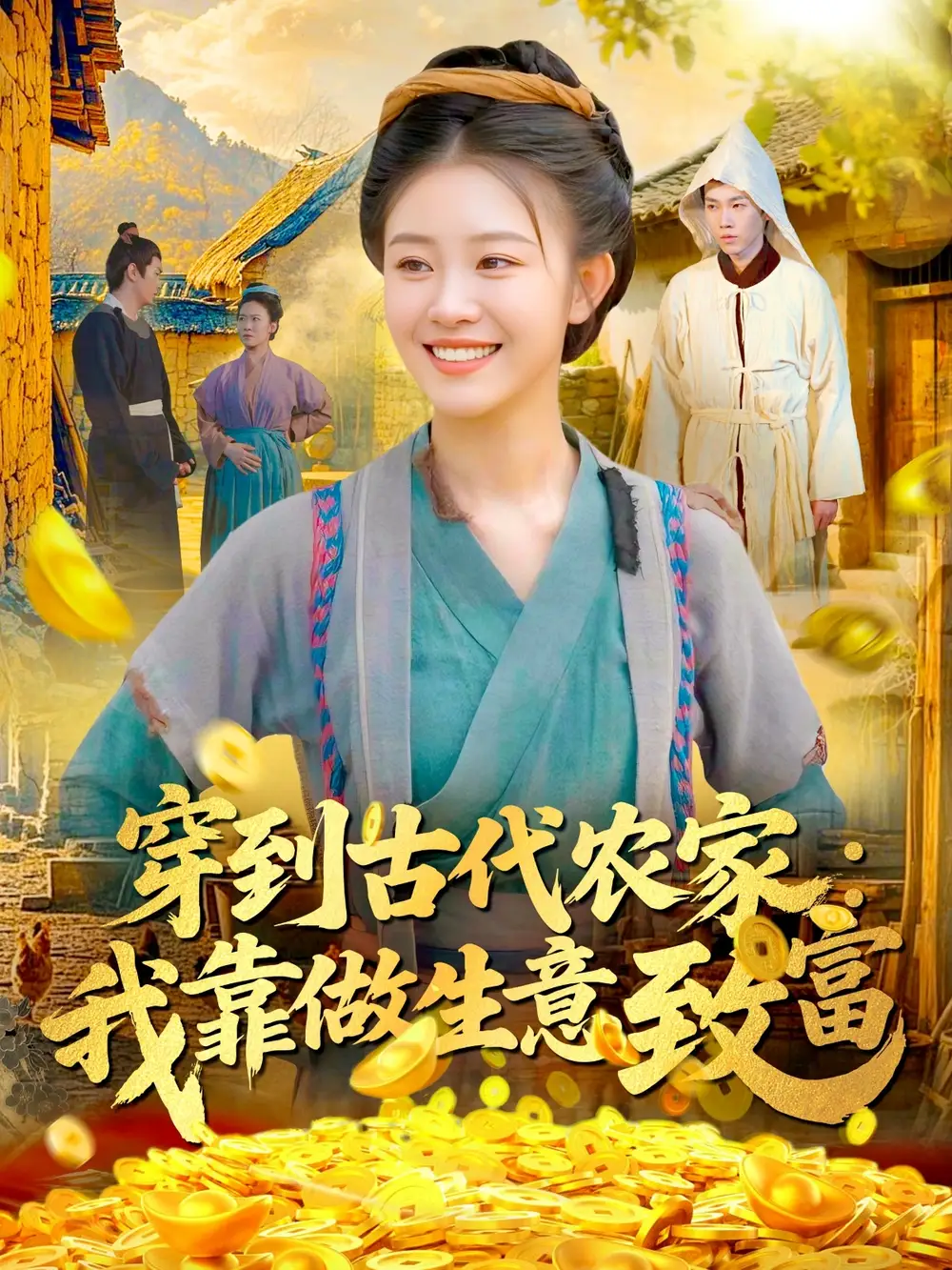 短剧《穿到古代农家我靠做生意致富》完整剧情全集免费在线观看