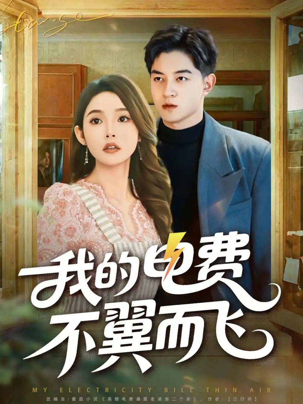 我的电费不翼而飞(60集)贺龙天&杨莯高清海报图片 我的电费不翼而飞(60集)贺龙天&杨莯海报